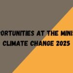 Job Opportunities at the Ministry of Climate Change 2025